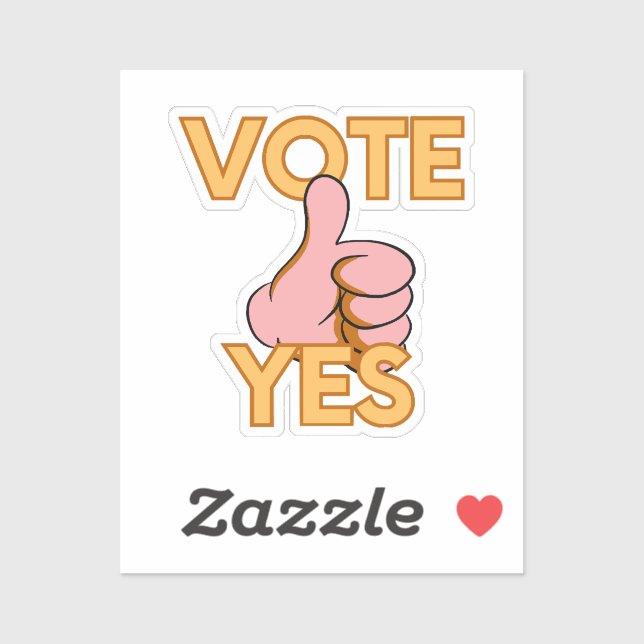 Vote yes  (Sheet)