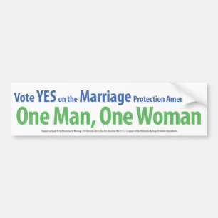 Vote Yes Bumper Sticker