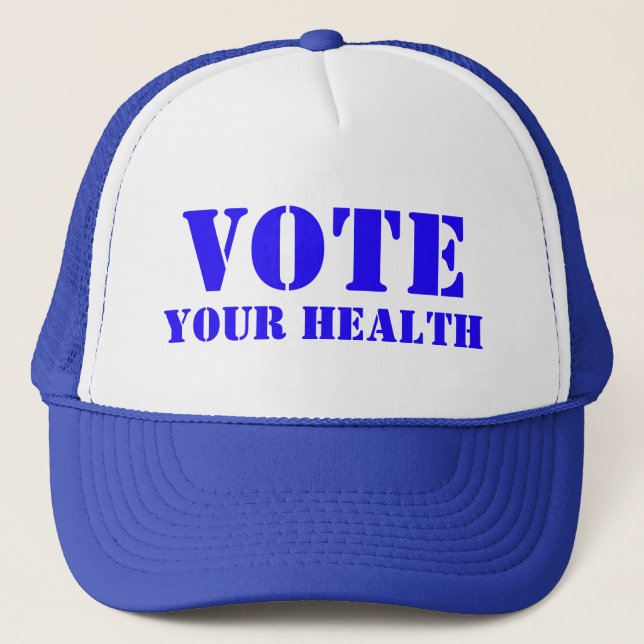 Vote Your Health Trucker Hat (Front)