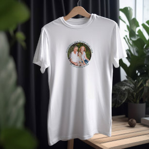 Voted Best Papa of the Year by Round Photo T-Shirt