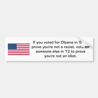 Voted for Obama Bumper Sticker