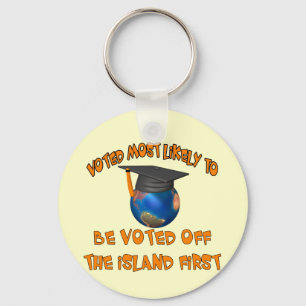 Voted Off The Island Key Ring
