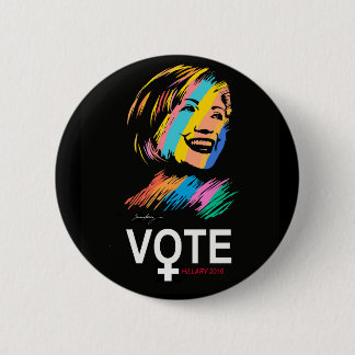 voteHILLARY2016 6 Cm Round Badge