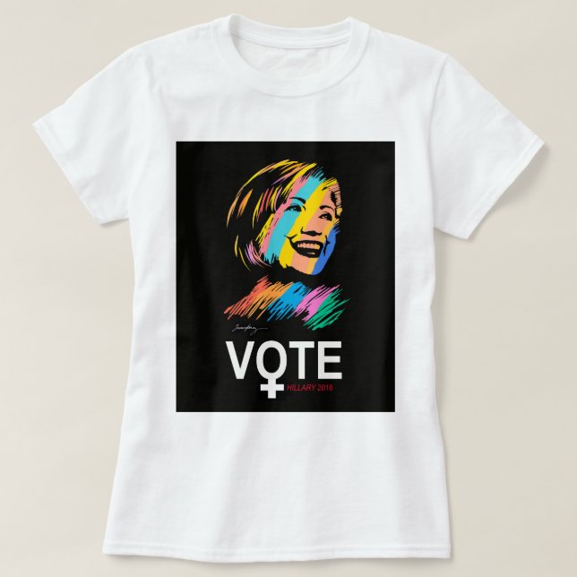 votehillary2016 T-Shirt (Design Front)