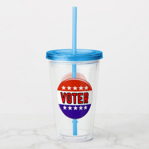 Voter Acrylic Tumbler