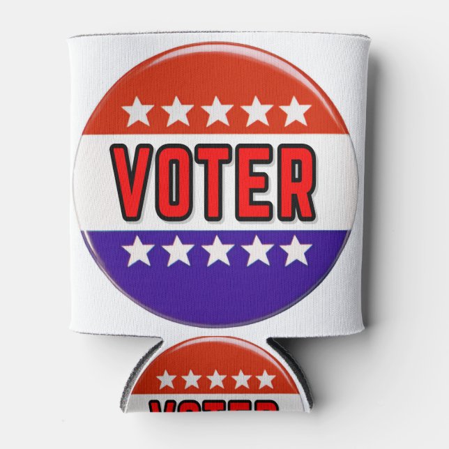 Voter Can Cooler (Front)