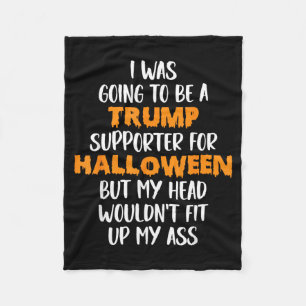 Voter for Halloween Costume Fun Anti- Fleece Blanket