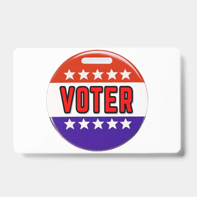 Voter ID Badge (Front)