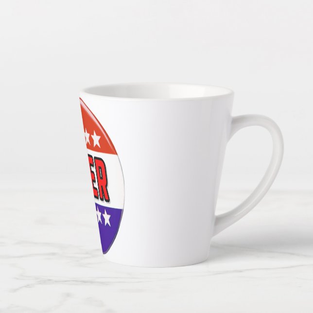 Voter Latte Mug (Right)