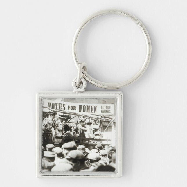 Votes for Women, August 1908 Key Ring (Front)