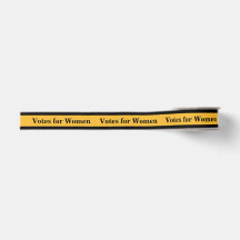 Votes for Women Banner Sash Spaced Repeat