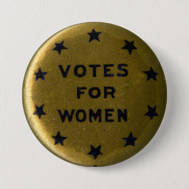 Votes for Women Historic Star Suffrage Pin (Front)