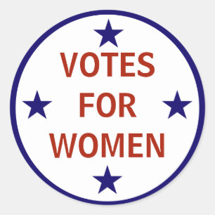 Votes for Women Historic Suffrage Sticker