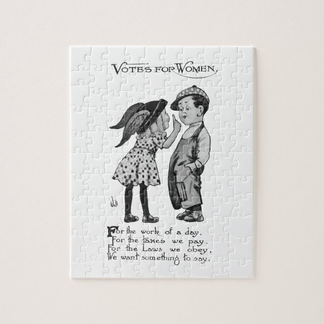 Votes For Women Jigsaw Puzzle (Vertical)