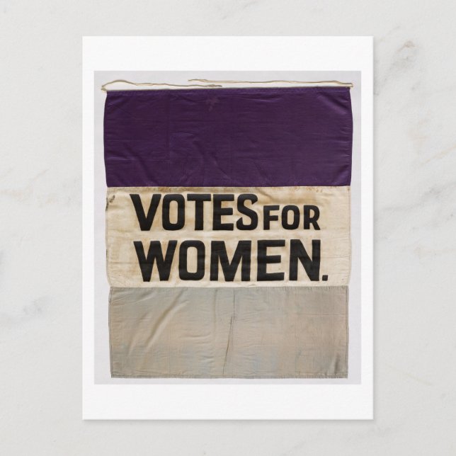 'VOTES FOR WOMEN' Suffragette Banner 1910-1920 Postcard (Front)