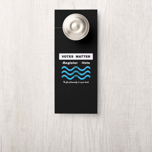 Votes Matter Door Hanger (On Knob)