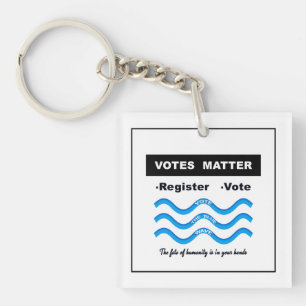 Votes Matter Key Ring