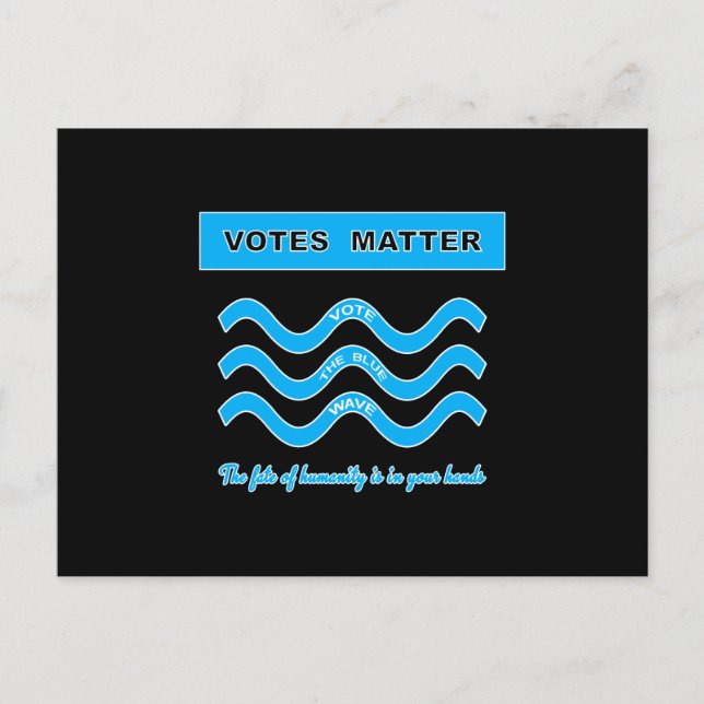 Votes Matter Postcard (Front)