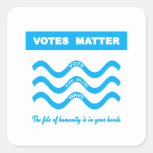 Votes Matter Square Sticker