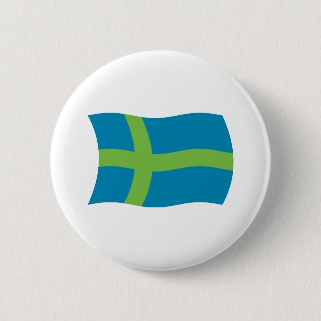 Votic People Flag Button (Front)