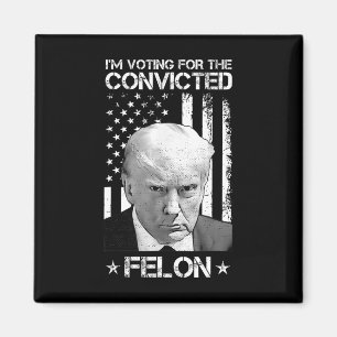 Voting Convicted Felon 2024 - Trump 2024 Convicted Magnet