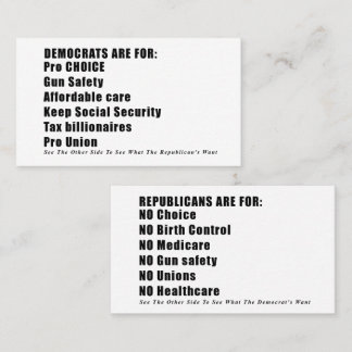 Voting Information Card