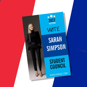 voting poster class president, student council