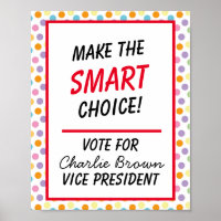 Voting Poster for School Classroom - Smart Vote"
