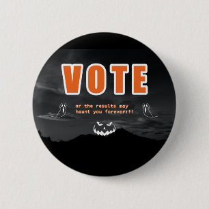Voting Scare Tactics 6 Cm Round Badge
