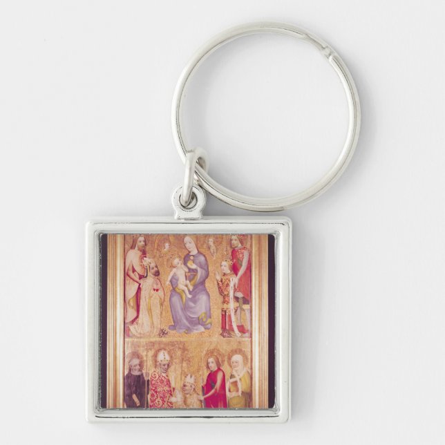 Votive panel Archbishop Jan Ocko of Vlasim Key Ring (Front)