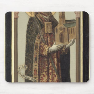Votive Panel Depicting St. Ansgar, 1457 Mouse Pad