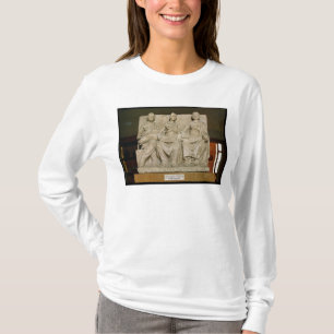 Votive sculpture of a triple mother deity T-Shirt