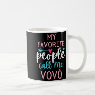 Vovó avó favorite grandma brazilian grandmother coffee mug