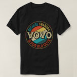 Vovo Because Grandpa is for Old Guys Father's Day T-Shirt<br><div class="desc">Get this funny saying outfit for your special proud grandpa from granddaughter, grandson, grandchildren, on father's day or christmas, grandparents day, or any other Occasion. show how much grandad is loved and appreciated. A retro and vintage design to show your granddad that he's the coolest and world's best grandfather in...</div>
