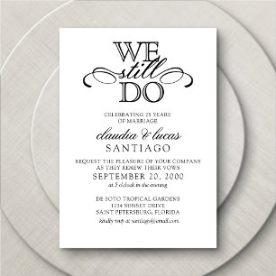 Vow Renewal Invitation