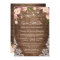 Vow Renewal Rustic Wood String Lights Lace Floral
