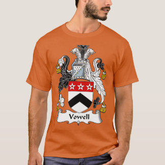 Vowell Coat of Arms Family Crest T-Shirt