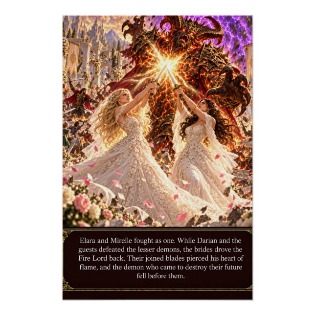 Vows Between Worlds Chapter 3: The Fire Lord Falls Poster (Front)