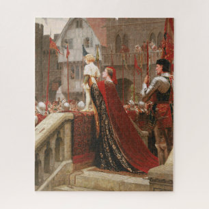 Vox Populi, c. 1904 by Edmund Blair Leighton Jigsaw Puzzle
