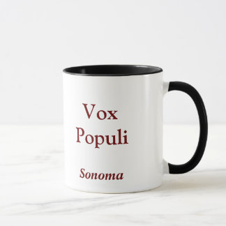 Vox Populi Sonoma mug
