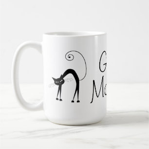 Voxkitty Black Cat - Good Morning Coffee Mug