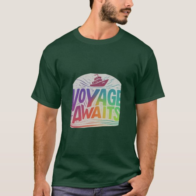 Voyage Awaits T-Shirt (Front)