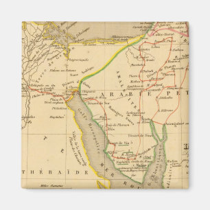 Voyage des Israelites depuis leur sortie d'Egypte Magnet