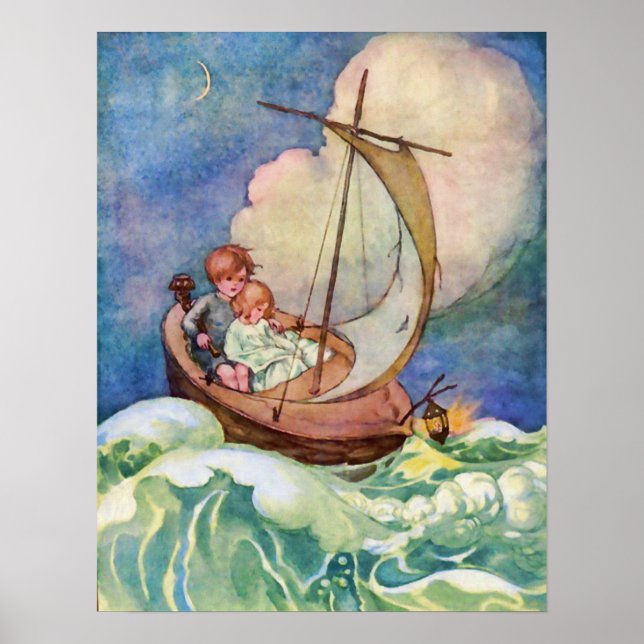 Voyage to Fairyland Vintage Poster (Front)