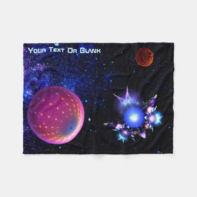 Voyage to Nzgrshdekl Fleece Blanket (Front (Horizontal))