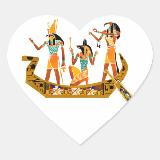 Voyage to unknown heart sticker