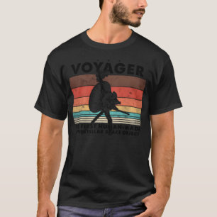 Voyager 1977 Retro Space Probe Mission T-Shirt