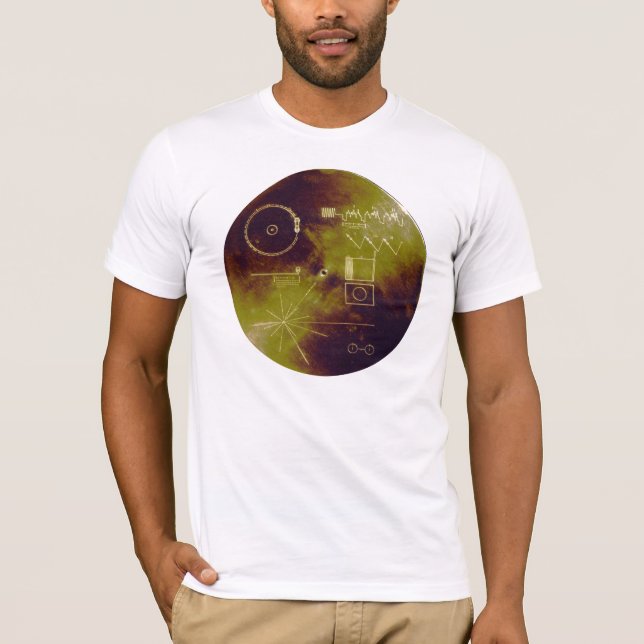 Voyager 1 and 2 Golden Record Sounds of Earth T-Shirt (Front)