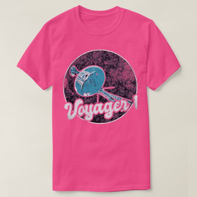 Voyager 1 Interstellar Space Probe11 T-Shirt (Design Front)