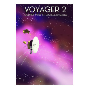 Voyager 2 - Journey into interstellar space Photo Print